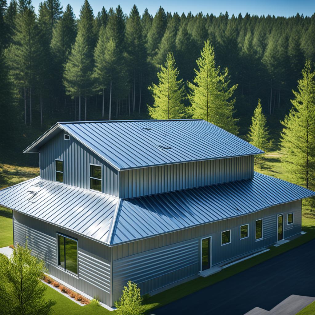 24-gauge metal roofing panels