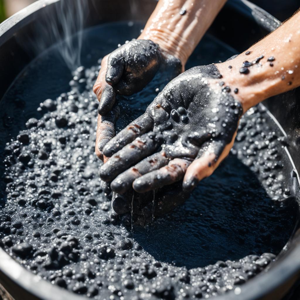 Removing Roofing Tar from Hands