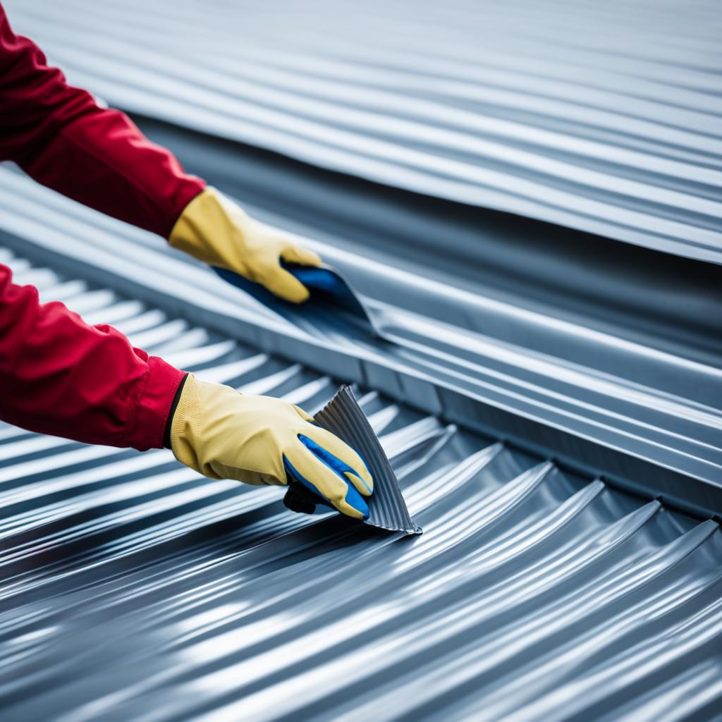 bending corrugated metal roof panels