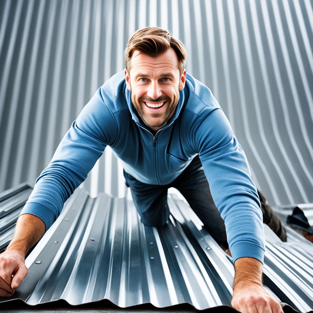 bending metal roofing without causing damage