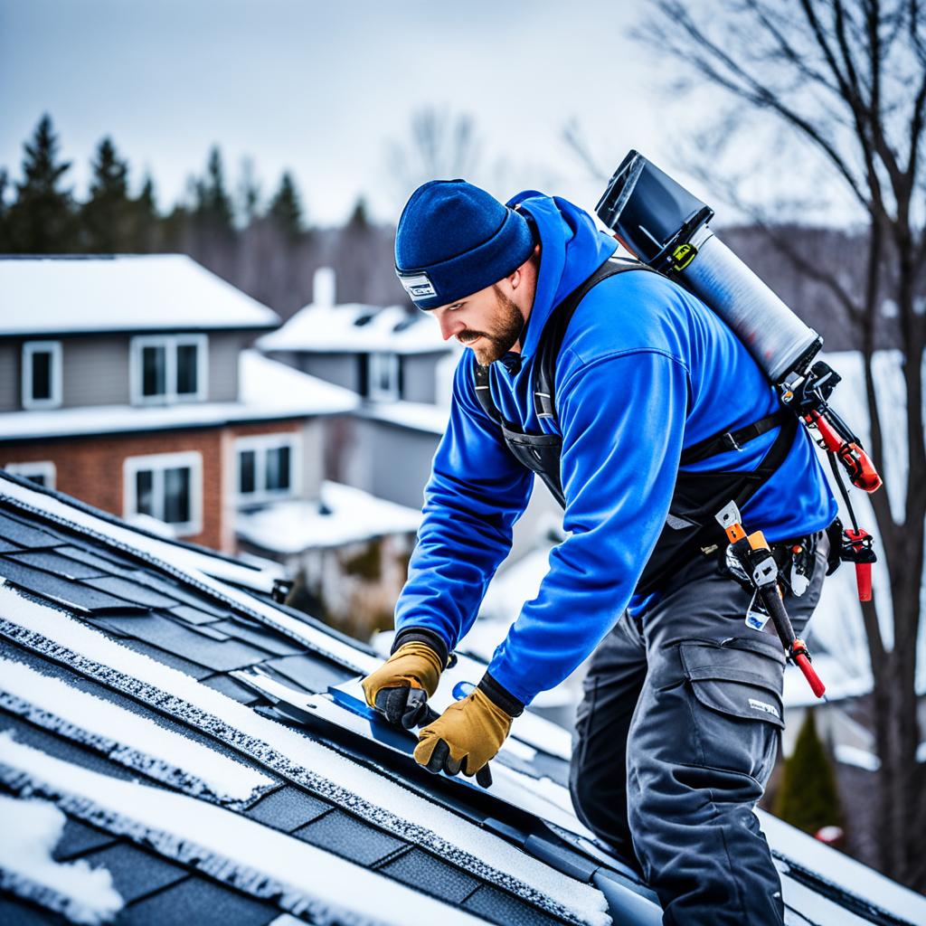 cold weather roof installation