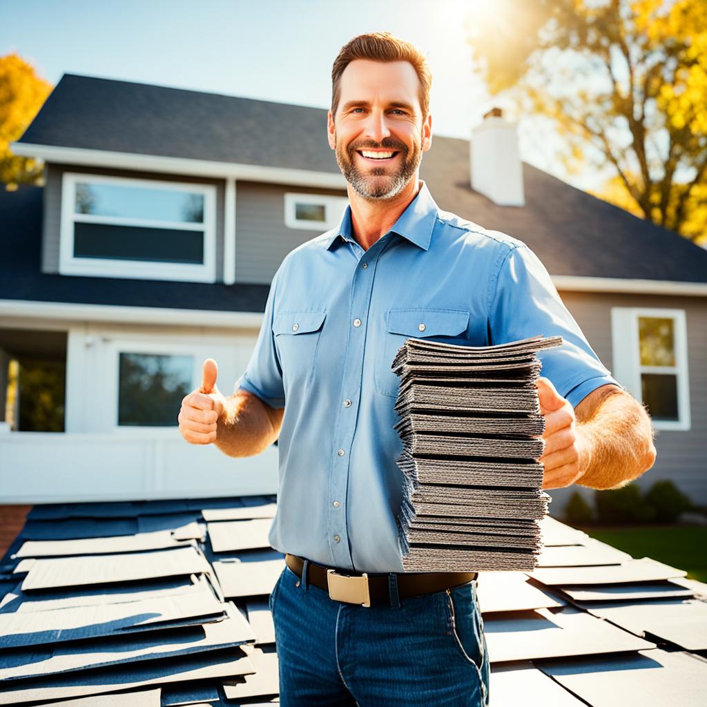 how do roofing salesman get paid