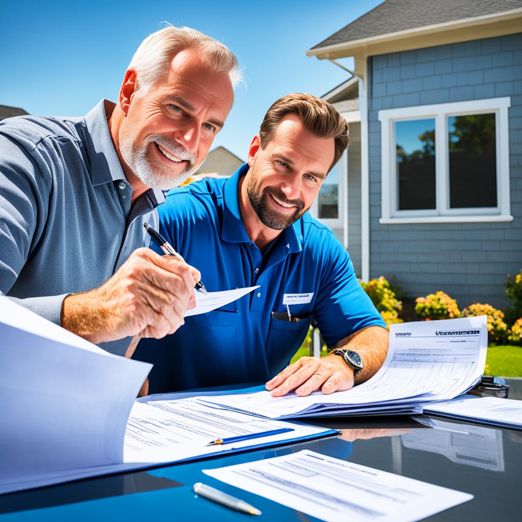 key points in a roofing contract negotiation