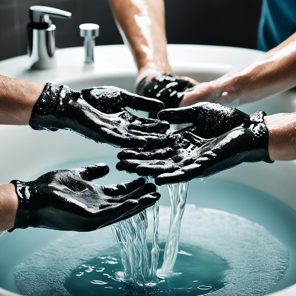 moisturizing hands after tar removal