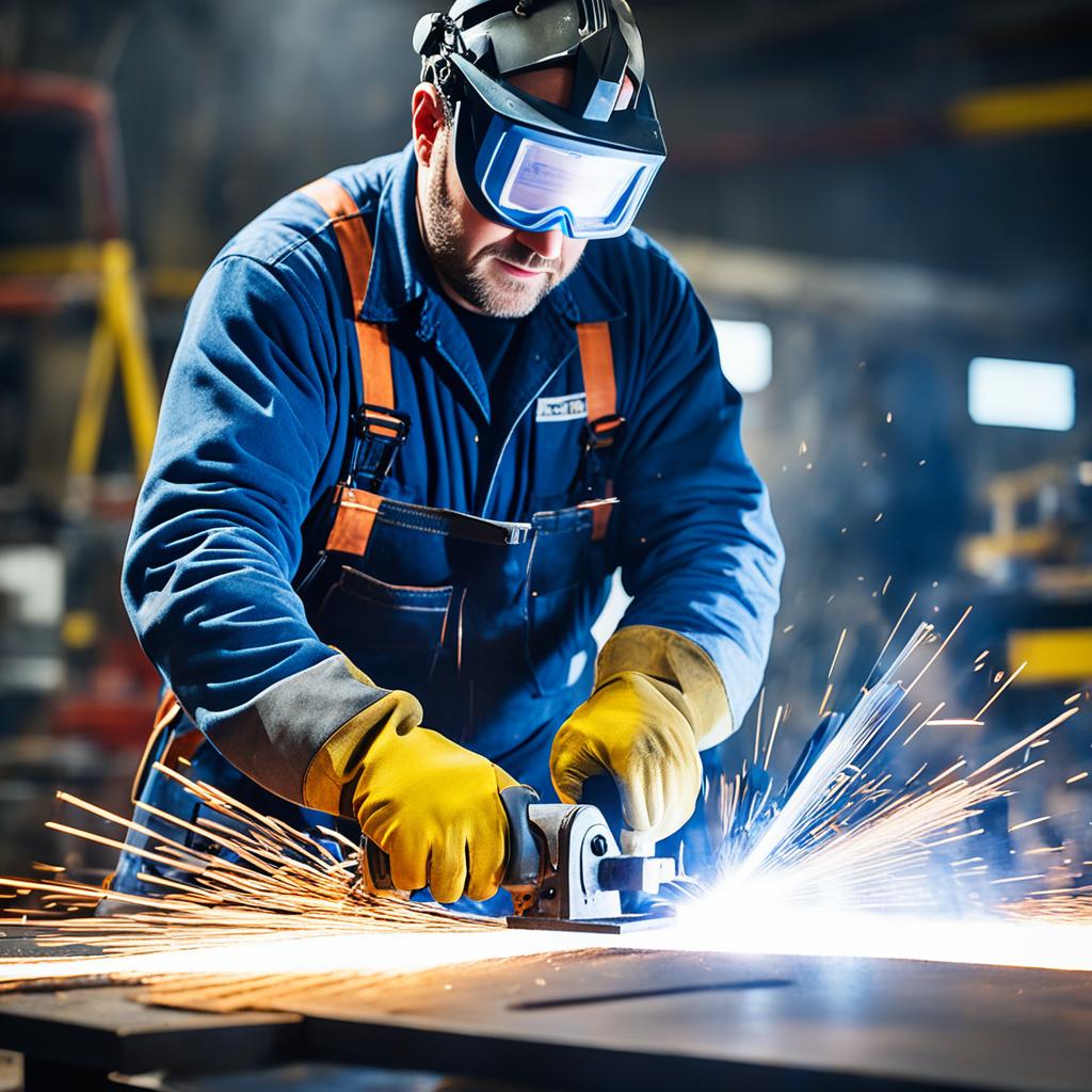 safety precautions when cutting metal panels