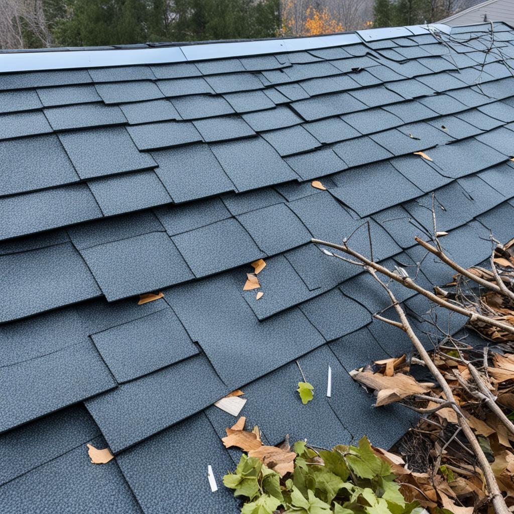 signs of roof damage
