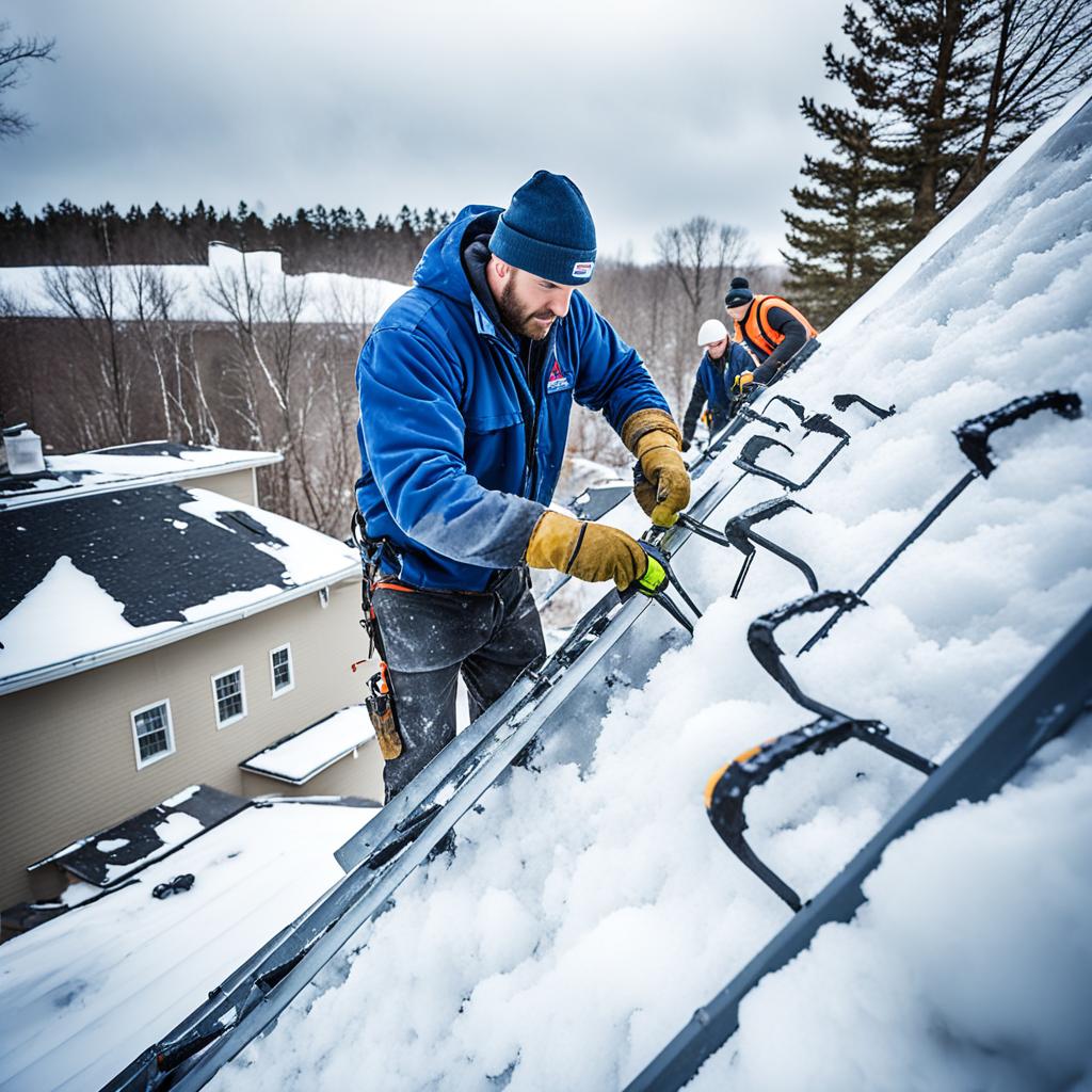 what do roofers do in the winter