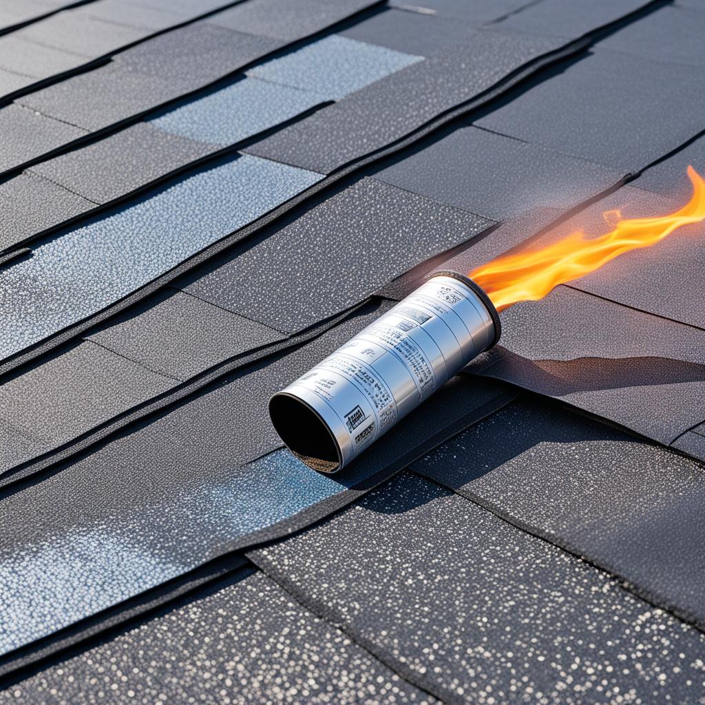 what goes under torch down roofing