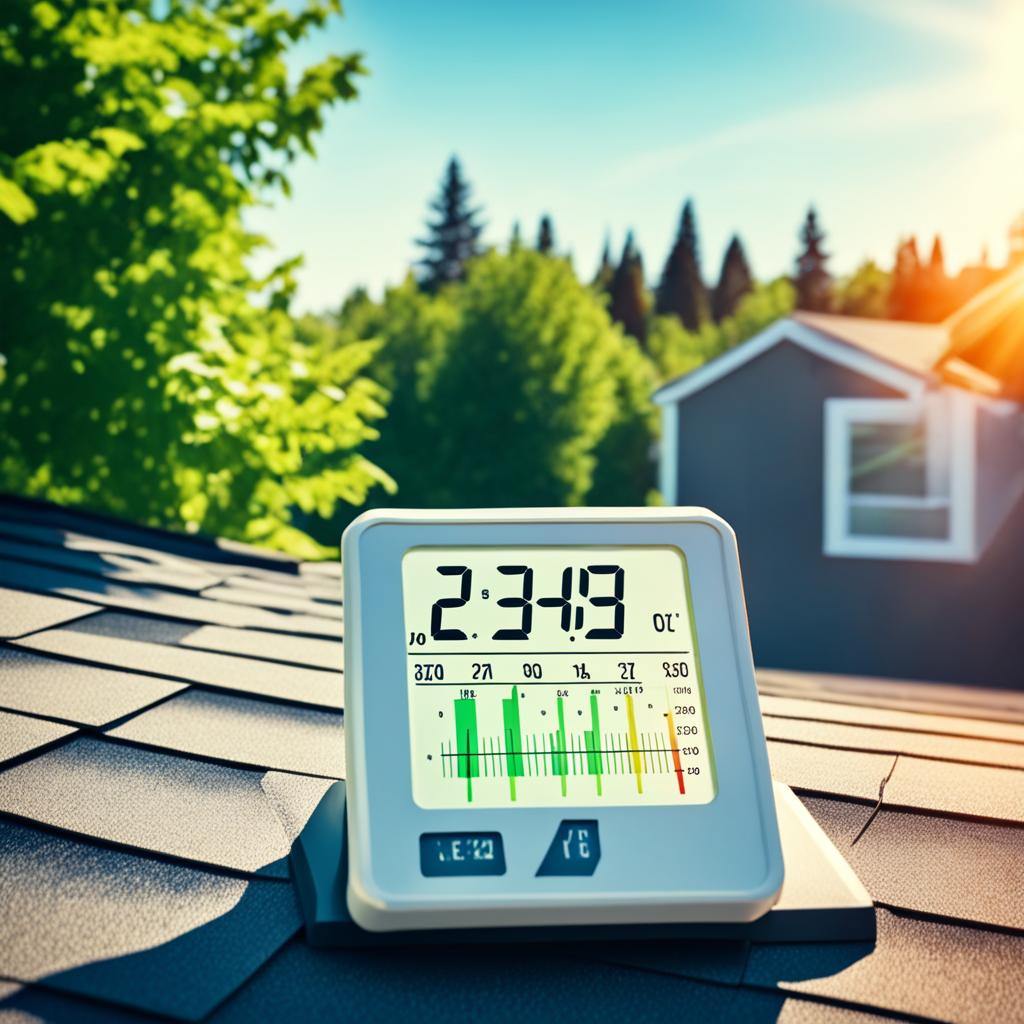 what temperature is too hot for roofing